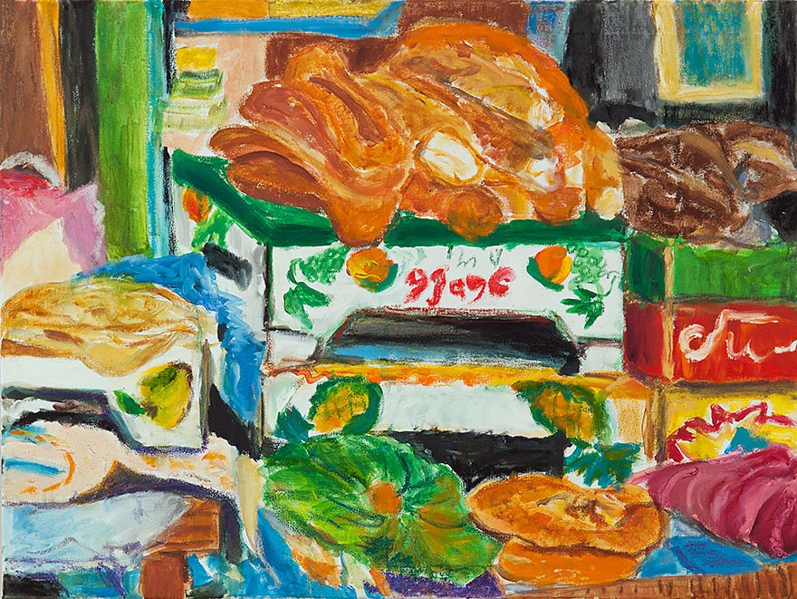 Shuk Ha Carmel No. 1  2013  oil on canvas  60 x 80 cm/24 x 31 in