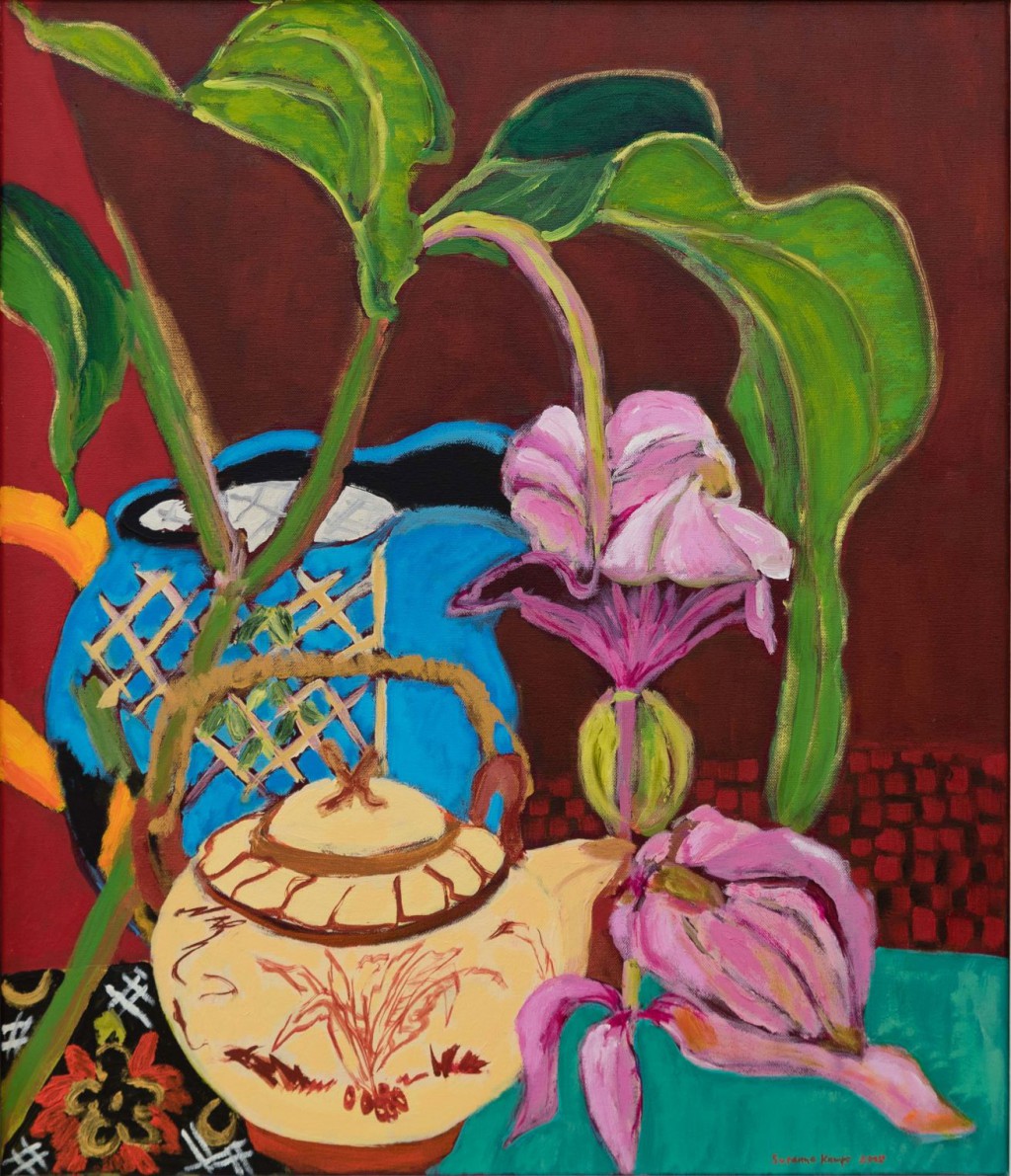 Medinilla  2015  oil on canvas  70 x 60 cm/28 x 24 in