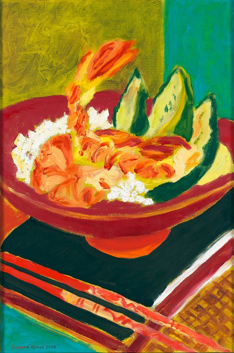 Scampi No. 2  2012  oil on canvas  60 x 40 cm/24 x 16 in